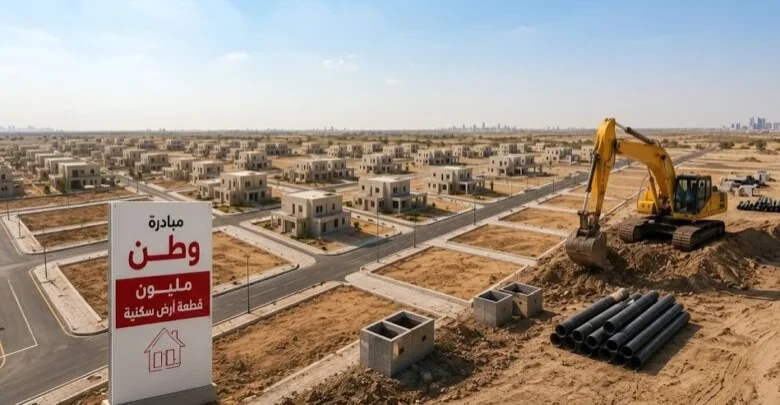 بدء إجراءات نقل ملكية الأراضي المشمولة بمبادرة المليون قطعة